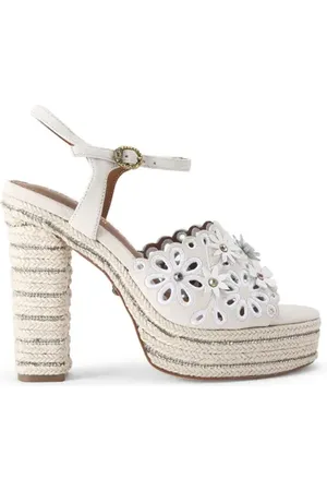 Kurt Geiger Floral Platform Sandal in at Nordstrom, Size 8.5Us