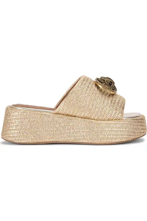 Kurt Geiger Chelsea Flatform Slide Sandal in at Nordstrom, Size 9.5Us
