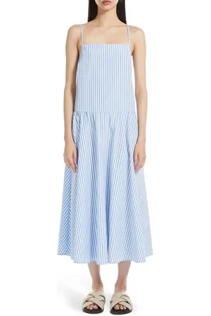 Max Mara Ettore Drop Waist Sleeveless Maxi Dress in at Nordstrom, Size 0