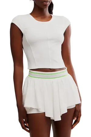 Free People FP Movement Tempo Ribbed Baby Tee in at Nordstrom, Size X-Large
