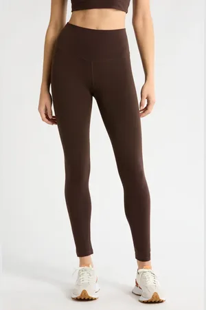 Zella Studio Luxe High Waist 7/8 Leggings in at Nordstrom, Size Small