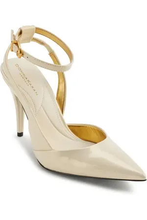 Donna Karan Pinecrest Pointed Toe Ankle Strap Pump in at Nordstrom, Size 7.5