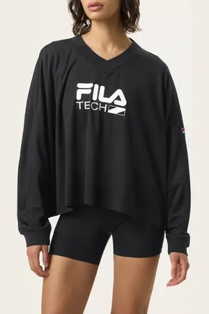 Fila X Hailey Long Sleeve Sports Jersey in at Nordstrom, Size Small