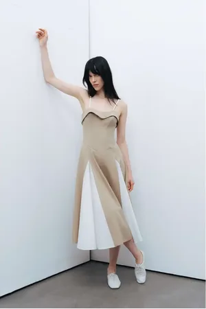 Nocturne Corset Look Dress in at Nordstrom, Size X-Small