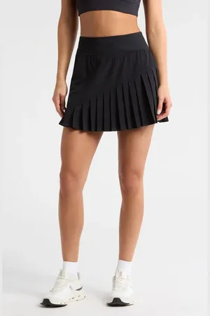 Zella Clean Sweep Pleated Performance Skirt in at Nordstrom, Size Small