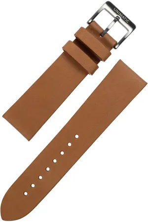 UNIMATIC Leather Watchband in at Nordstrom