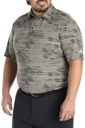 adidas Big & Tall Ultimate Textured Stripe Polo Shirt in at Nordstrom, Size 3Xlt