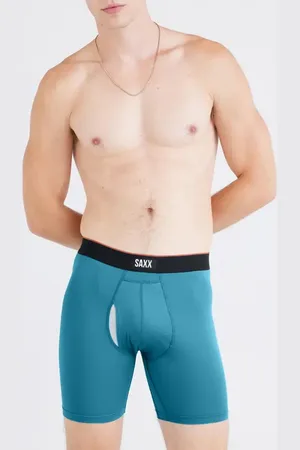 SAXX Multisport Performance Mesh Boxer Briefs in at Nordstrom, Size Small