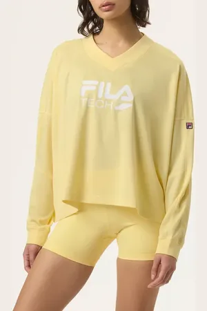 Fila X Hailey Long Sleeve Sports Jersey in at Nordstrom, Size Small