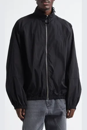 J.W.Anderson Raglan Sleeve Nylon Track Jacket in at Nordstrom, Size Medium