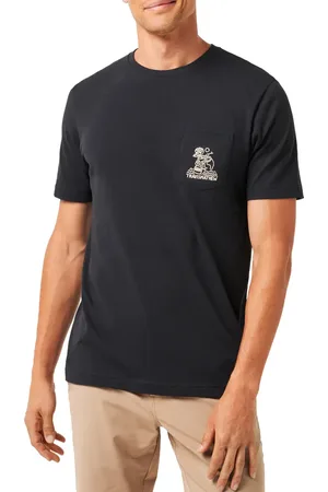 Travis Mathew Cave Embroidered Pocket T-Shirt in at Nordstrom, Size X-Large