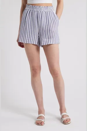 Rails Leighton Stripe Organic Cotton Gauze Shorts in at Nordstrom, Size Xx-Small