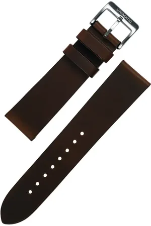 UNIMATIC Leather Watchband in at Nordstrom
