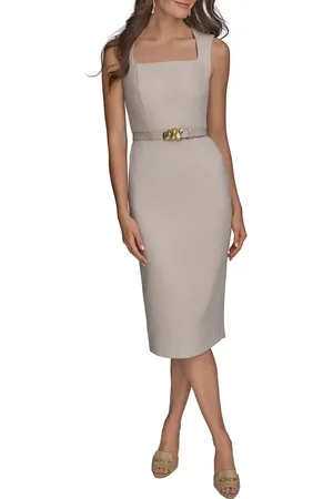 Donna Karan Belted Sheath Dress in at Nordstrom, Size 12