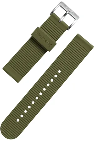 UNIMATIC Synthetic Rubber Watchband in at Nordstrom