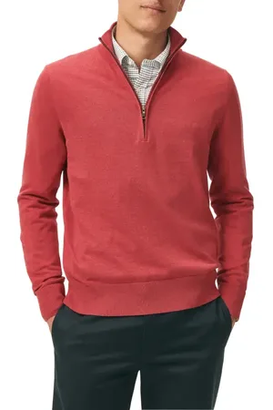 Brooks Brothers Half Zip Golf Pullover in at Nordstrom, Size Small