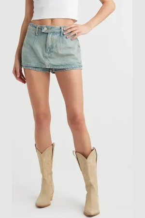 Free People Galivanting Denim Skort in at Nordstrom, Size 29