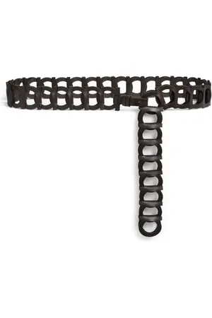 Salvatore Ferragamo Gancini Link Leather Belt in at Nordstrom