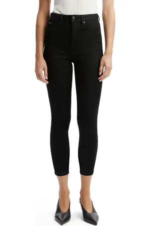 Bardot Khloe High Waist Crop Skinny Jeans in at Nordstrom, Size 30