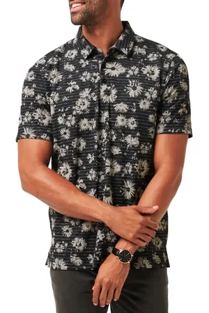 Travis Mathew Shaded Grove Floral Piqu?? Polo in at Nordstrom, Size Small
