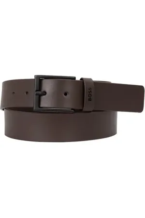 HUGO BOSS Timon Leather Belt in at Nordstrom, Size 32