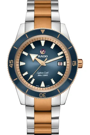 Rado Captain Cook Automatic Bracelet Watch, 42mm in at Nordstrom