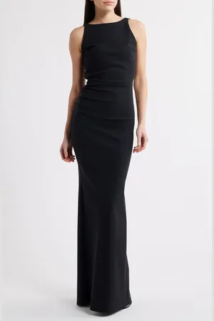 CHIARA BONI Sleeveless Stretch Jersey Dress in at Nordstrom, Size 16 Us