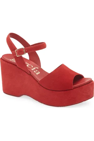 Pedro Garcia Danila Ankle Strap Platform Wedge Sandal in at Nordstrom, Size 9Us