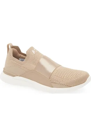 APL Athletic Propulsion Labs TechLoom Bliss Knit Running Shoe in Sandstone /Ivory at Nordstrom, Size 10