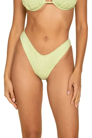 Montce Added Coverage Lulu Jacquard Bikini Bottoms in at Nordstrom, Size X-Small
