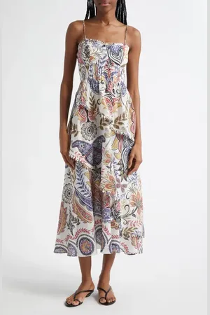 Farm Rio Boho Glam Floral Sundress in at Nordstrom, Size Xx-Small
