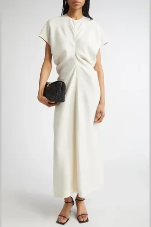 Totême Crinkle Texture Knit Maxi Dress in at Nordstrom, Size 2 Us