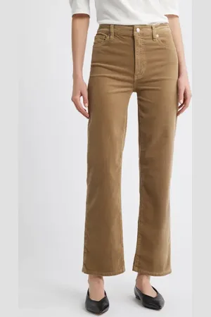 Frame Le Sleek Corduroy Ankle Straight Leg Pants in at Nordstrom, Size 23