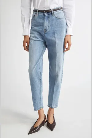 Totême High Waist Tapered Jeans in at Nordstrom, Size 29