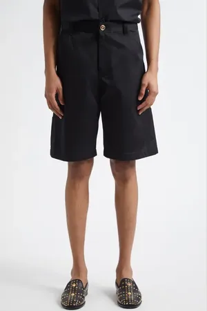 VERSACE Cotton Gabardine Cargo Shorts in at Nordstrom, Size 34 Us