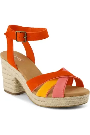 TOMS Majorca Ankle Strap Platform Sandal in at Nordstrom, Size 9.5