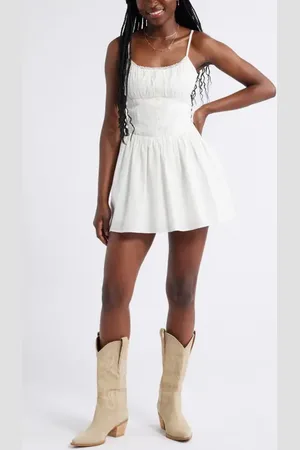 BP. Coquette Fit & Flare Minidress in at Nordstrom, Size Xx-Small
