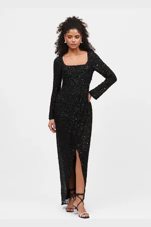 Beauut Occasion Embellished Sequin Beaded Evening Maxi Gown in at Nordstrom, Size 4