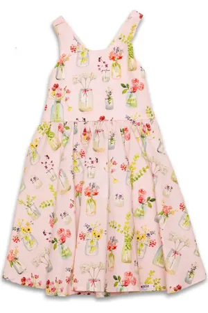 Worthy Threads Girls Cross Back Woven Dress in at Nordstrom, Size 4T