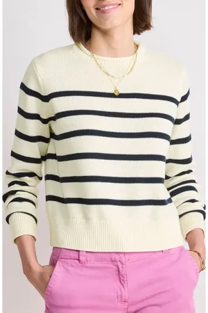 Vineyard Vines Stripe Roll Neck Cotton Sweater in at Nordstrom, Size Medium