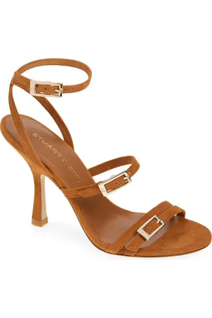 Stuart Weitzman Georgie Ankle Strap Sandal in at Nordstrom, Size 8.5