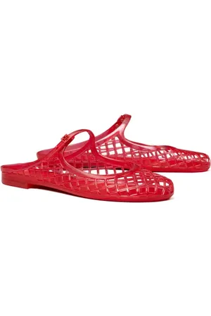 Tory Burch Mellow Mary Jane Jelly Mule in Red Volcano /Red Volcano at Nordstrom, Size 6