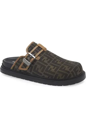 Fendi Feel FF Logo Clog in at Nordstrom, Size 8Us