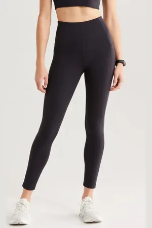 Zella Studio Luxe High Waist Pocket 7/8 Leggings in at Nordstrom, Size Xx-Large