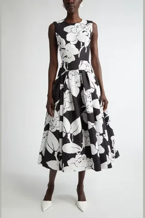 Carolina Herrera Floral Print Minidress in at Nordstrom, Size 2