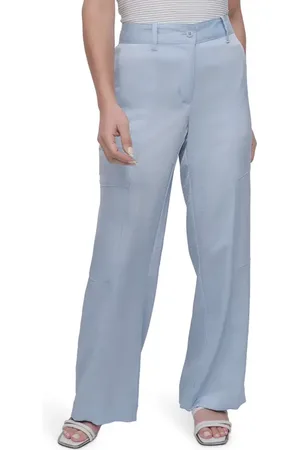 DKNY Glazed Wide Leg Pants in at Nordstrom, Size 6