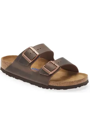 Birkenstock Arizona Soft Footbed Slide Sandal in at Nordstrom, Size 5-5.5Us