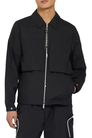 Moose Knuckles Waverly Water Repellent Stretch Shirt Jacket in at Nordstrom, Size Small