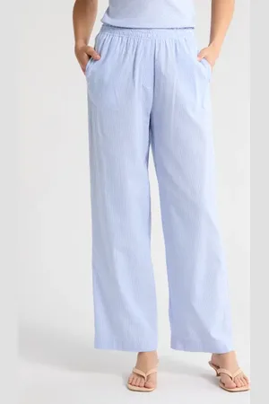 WAYF Sara Pull-On Cotton Pants in at Nordstrom, Size X-Large