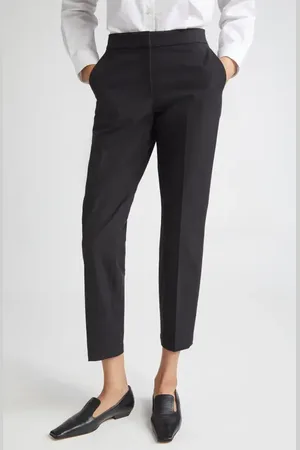 Lafayette 148 New York Manhattan Techno Stretch Twill Ankle Skinny Pants in at Nordstrom, Size 10
